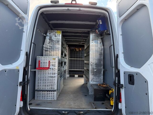 Furgon z wysokim dachem MERCEDES-BENZ Sprinter 516 CDI KASTEN MAXI SORTIMO RWD/AHK3,5t