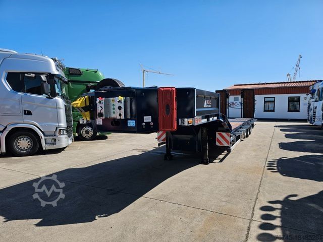 Semirremolque de plataforma baja  GVN 3GVN*O4*ÜBERBREITE TAFEL*KOC*LIFT*PE