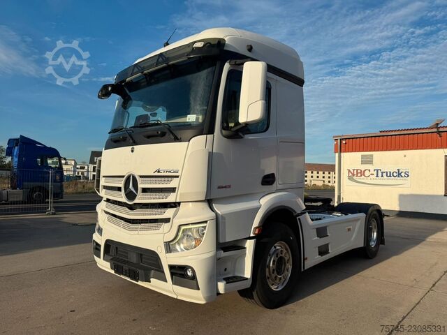 Τυπική μονάδα τράκτορα MERCEDES-BENZ ACTROS 1843 * RETARDER * ALCOA * VOLLVERKLEIDUNG