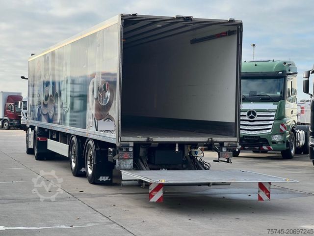Box semitrailer WÜLLHORST *NEUWERTIG* 2T LBW * LIFT * LENK * AHK