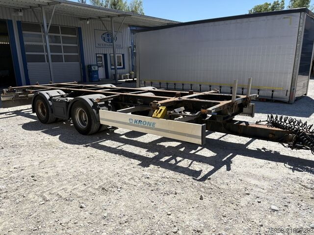 Rimorchio con telaio Krone Jumbo Lafette Fahrhöhe 860mm BPW Trommel