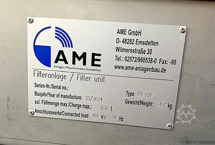 Papierbandfilter AME PS 150