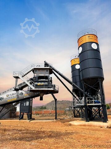Kant-en-klare betoncentrale Stationary Concrete Mixing Plant Stationary asphalt mix plant