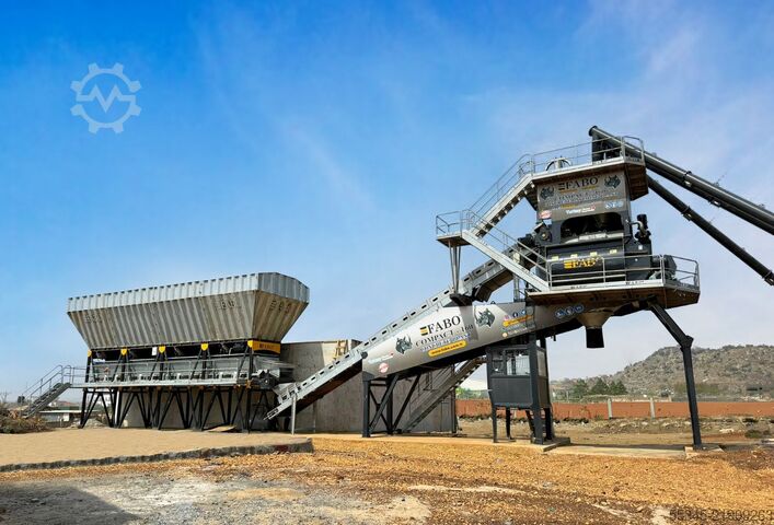 Kant-en-klare betoncentrale Stationary Concrete Mixing Plant Stationary asphalt mix plant