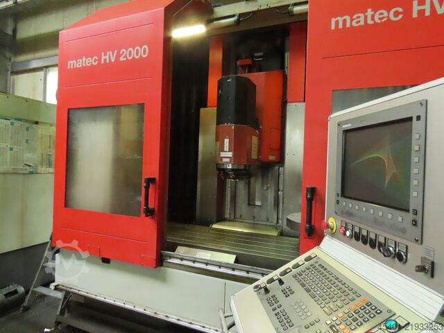 Seyyar kolon işleme merkezi Matec HV 2000