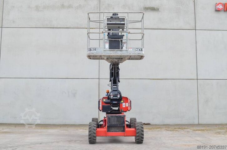 Scharnierende telescopische hoogwerker Manitou ManGo 12