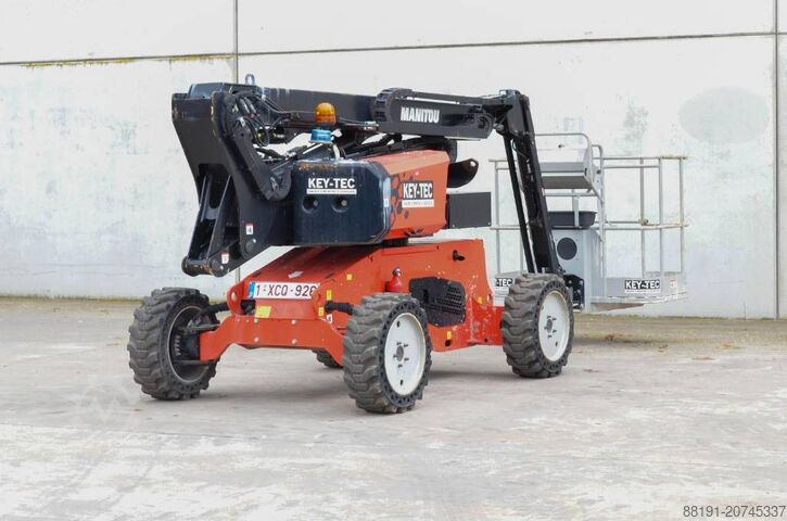 Scharnierende telescopische hoogwerker Manitou ManGo 12