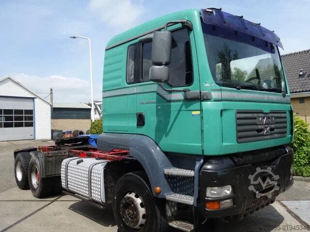 Sarcină grea MAN TGA 33.480 6X4 STEEL SPRINGS MANUAL GEARBOX,AIR...