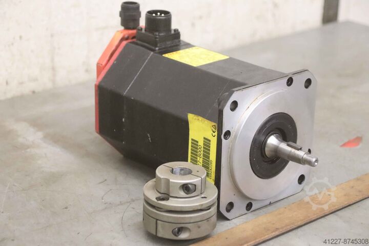 Servomotor 1,6 kW 3000 rpm Fanuc Santenberg A06B-0227-B000 GTC S 2