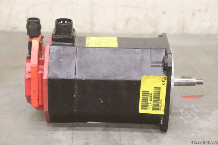 Servomotor 1,6 kW 3000 rpm Fanuc Santenberg A06B-0227-B000 GTC S 2
