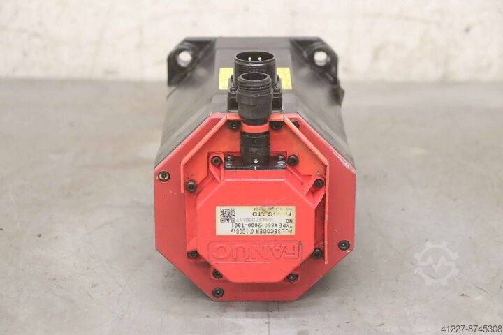 Servomotor 1,6 kW 3000 rpm Fanuc Santenberg A06B-0227-B000 GTC S 2