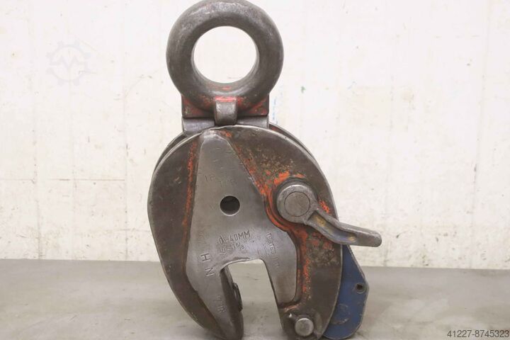 Pladeklemme 0-40 mm ip IPUN 9Ton