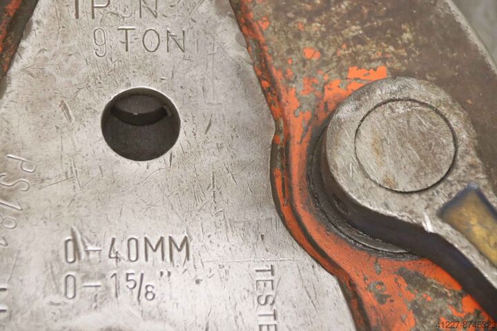 Pladeklemme 0-40 mm ip IPUN 9Ton