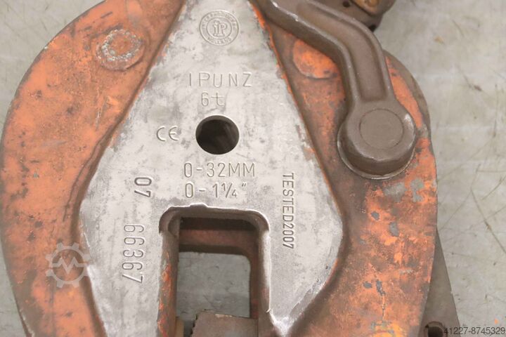 Pladeklemme 0-32 mm ip IPUNZ 6t