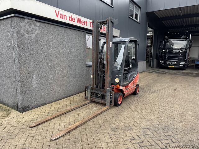 Linde H16T-03 Triplex 540 Freelift / Sideshift LPG 2006 LINDE H16T-03 Triplex 540 Freelift / Sideshift LPG 2006