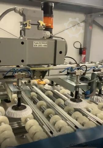 Insulating glass making machine Lisec Pvb line