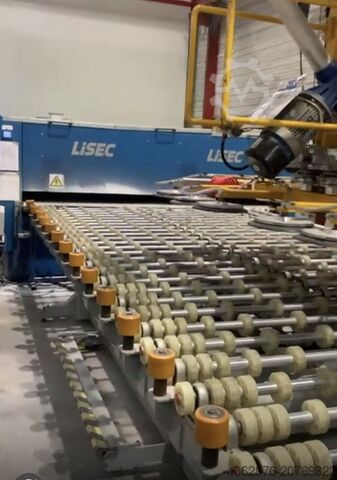 Insulating glass making machine Lisec Pvb line