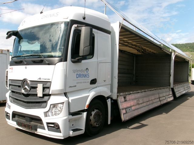 Drankentruck MERCEDES-BENZ 2545 Actros*kpl Zug*2x LBW*2x 7,7m*Lift/Lenk*Ret