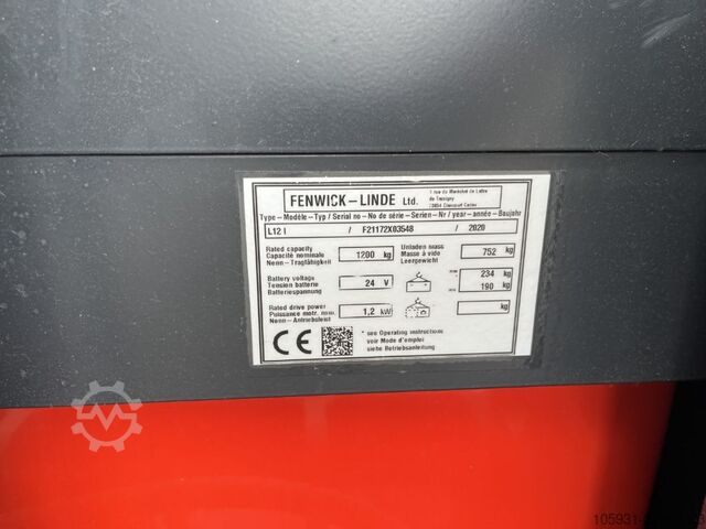 Apilador peatonal Linde L12L