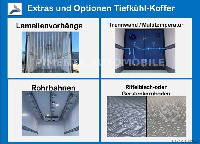 Koelwagen met geïsoleerde laadbak VOLKSWAGEN Crafter 50 TK KOFFER -20°C THER NAVI KLIMA TEMPO