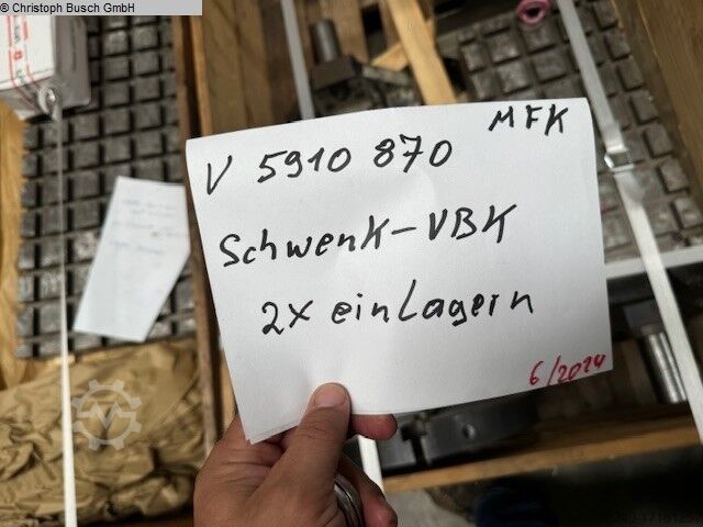 Fresadora UNBEKANNT Spannsysteme