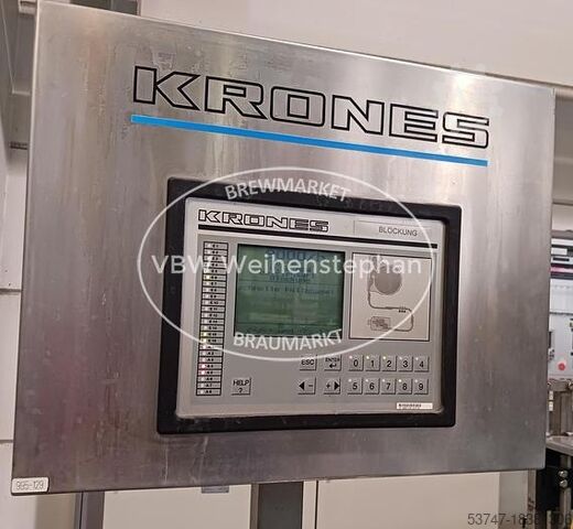 Ligne de remplissage de bouteilles en verre Krones