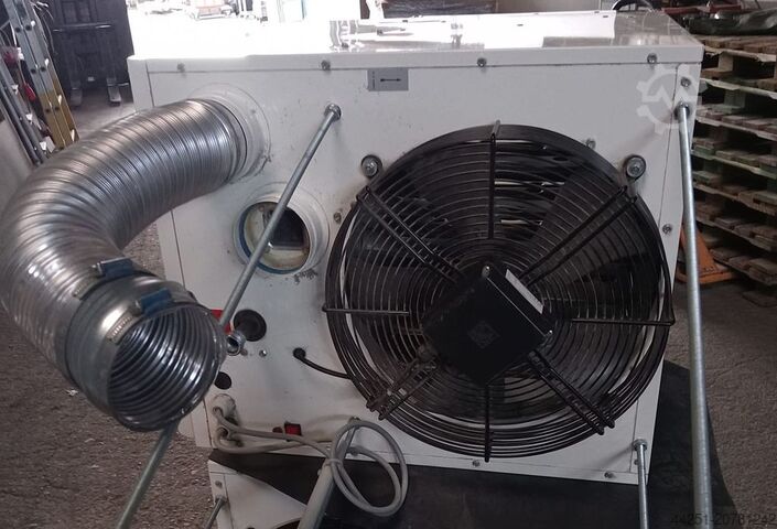 Generador de aire caliente calefacción para naves 25,53 kW Reznor UDSA025-3