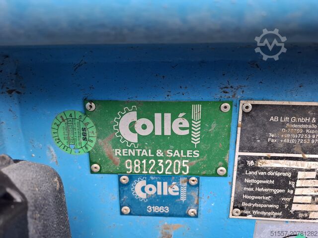 Elevadora de tijera AB Lift S225-12 D4 WDS | 2017