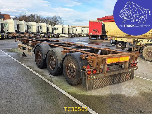 Transporte de contenedores Vanhool 