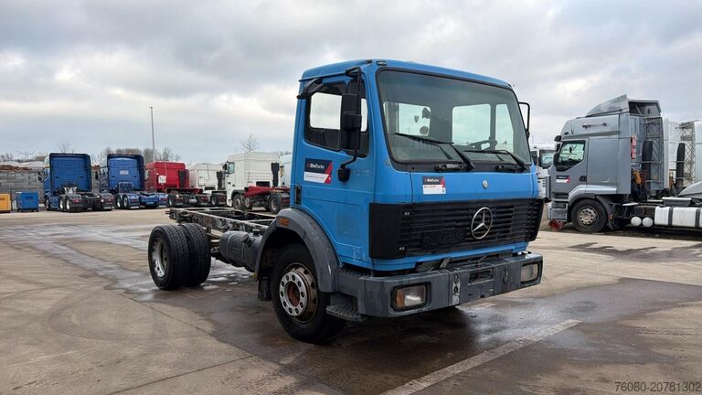 Chasis con cabina Mercedes-Benz SK 1722 (V6 / LAMES / STEEL SUSP. / BOITE MANUE...