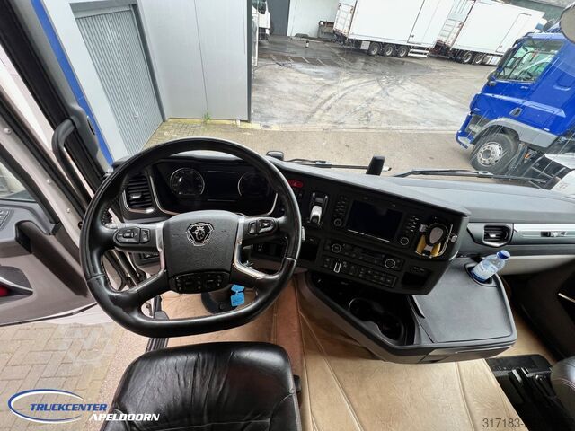 Chasis con cabina Scania R650 V8 NGS 6x4, Standclima, Retarder, PTO, 900...