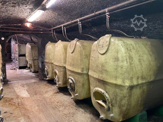 Tank 3000 l, afgeschuind