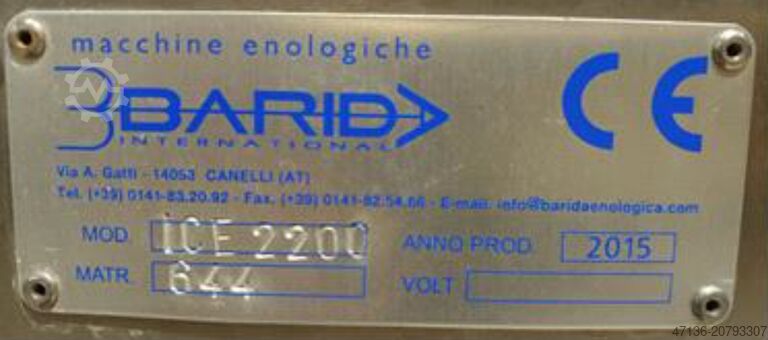 Sektflessenhalsvriezer Barida ICE 2500