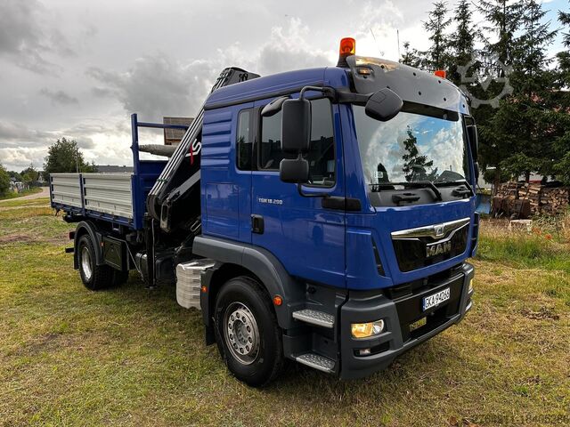 Billenős HDS/daru MAN TGM 18.290