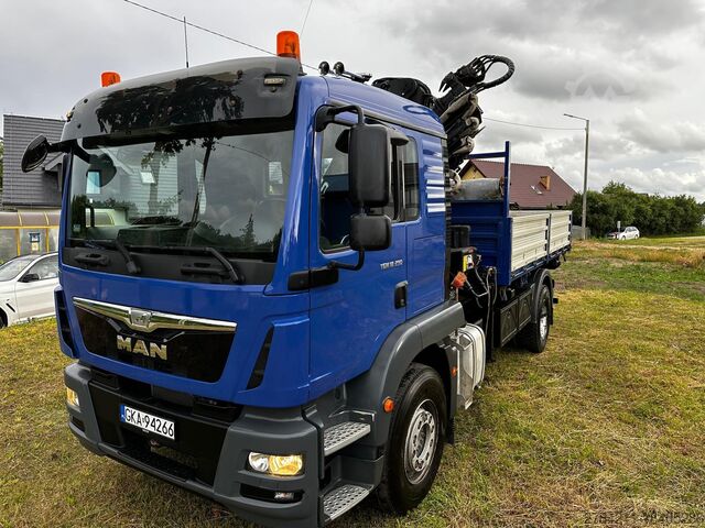 Billenős HDS/daru MAN TGM 18.290