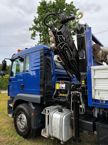 Billenős HDS/daru MAN TGM 18.290