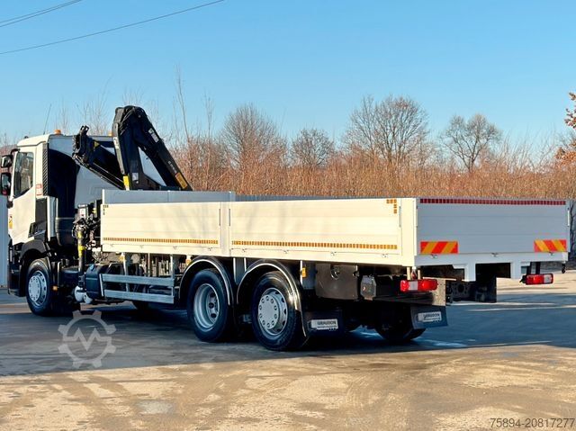 Γερανός τοποθετημένος σε φορτηγό RENAULT T 380 * HIAB 111 B - 2 HIDUO + FUNK / 6x2!