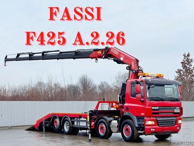 Ρυμουλκό όχημα DAF 85.510*ABSCHLEPPWAGEN 8,00m+ FASSI F4 A.2.26