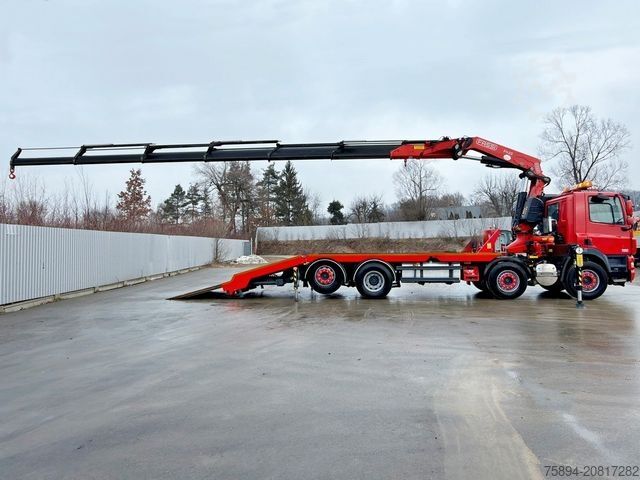 Grúa de remolque DAF 85.510*ABSCHLEPPWAGEN 8,00m+ FASSI F4 A.2.26