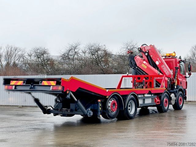 Carro attrezzi DAF 85.510*ABSCHLEPPWAGEN 8,00m+ FASSI F4 A.2.26