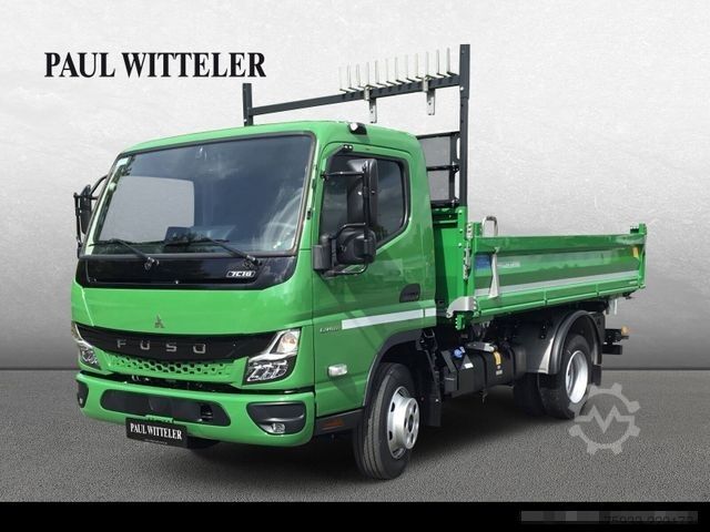 Üç yönlü damperli kamyonet MITSUBISHI Canter 7C18 Meiller-Trigenius-Dreiseitenkipper