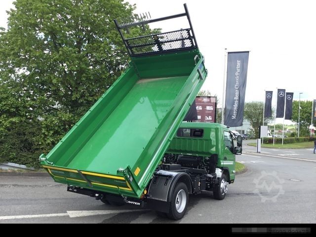 Üç yönlü damperli kamyonet MITSUBISHI Canter 7C18 Meiller-Trigenius-Dreiseitenkipper