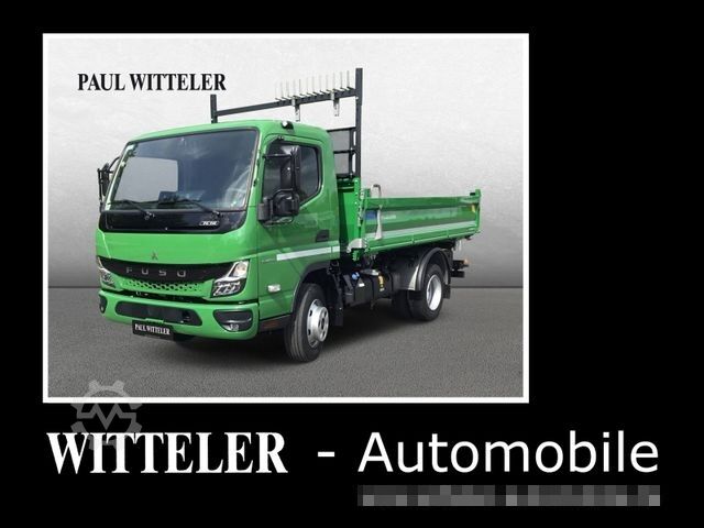Üç yönlü damperli kamyonet MITSUBISHI Canter 7C18 Meiller-Trigenius-Dreiseitenkipper