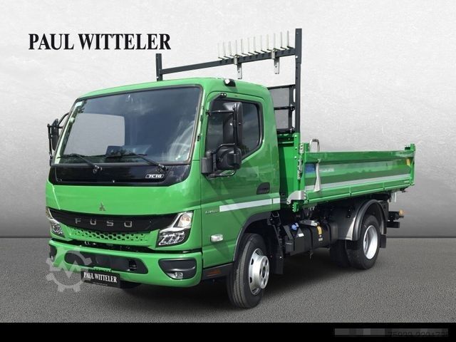 Üç yönlü damperli kamyonet MITSUBISHI Canter 7C18 Meiller-Trigenius-Dreiseitenkipper