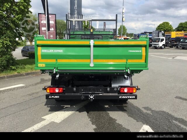 Tre-vejs tippevogn FUSO Canter 7C18 Meiller-Trigenius-Dreiseitenkipper