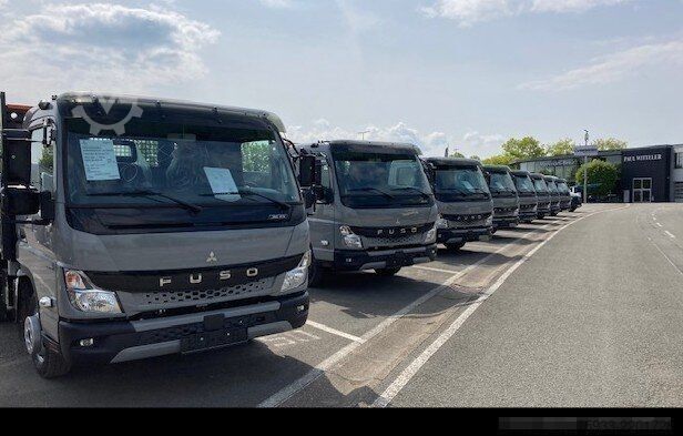 Tre-vejs tippevogn FUSO Canter 7C18 Meiller-Trigenius-Dreiseitenkipper