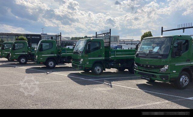 Tre-vejs tippevogn FUSO Canter 7C18 Meiller-Trigenius-Dreiseitenkipper