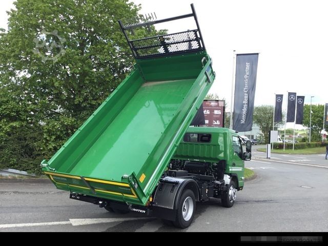 Üç yönlü damperli kamyonet MITSUBISHI Canter 7C18 Meiller-Trigenius-Dreiseitenkipper