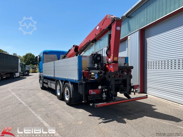 Grúa montada en camión MAN TGX 26.480*HMF-Kran*Lift-Lenkachse*Vollluft*