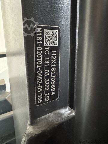 E 20 L - 386 / 02 Evo - Atex Proplan EX 2GD / Ζώνη 1 - 21 - 22 * Τρίπλεξ FFL !! ΝΕΑ μπαταρία !! LINDE E 20 L - 386 / 02 Evo - Atex Proplan EX 2GD / Zone 1 - 21 - 22 * Triplex FFL !! NEW battery !!